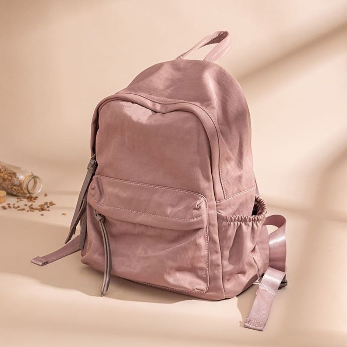 wasserdichter Rucksack Damen Oxford leicht wandern für Reisen