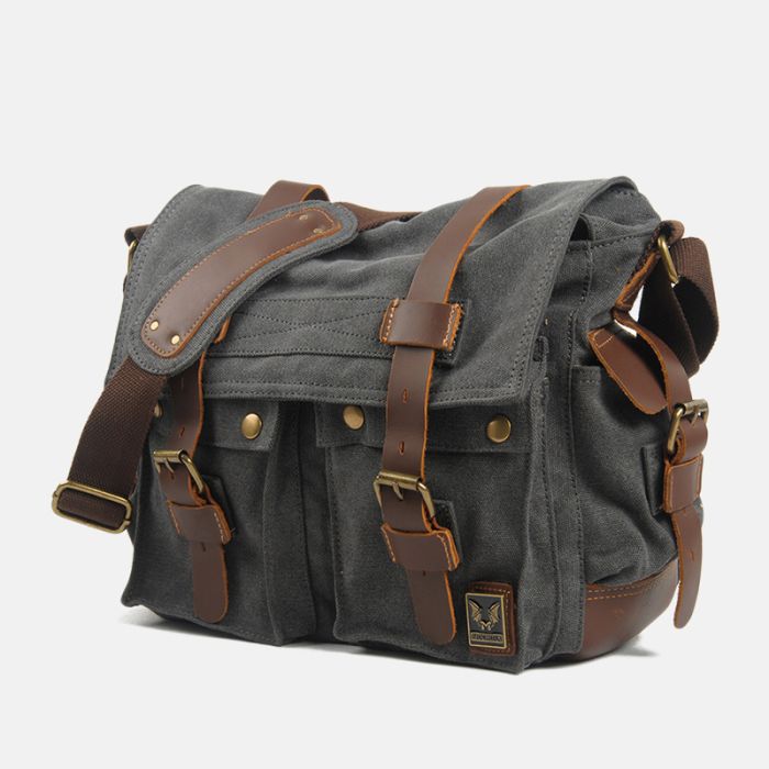 umhängetasche herren canvas