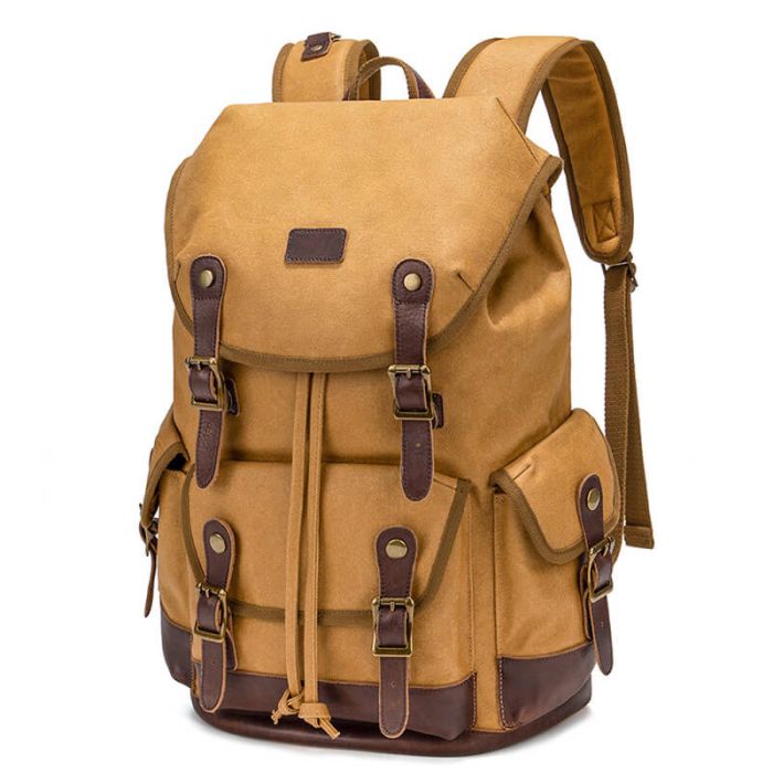 rucksack gewachstes canvas