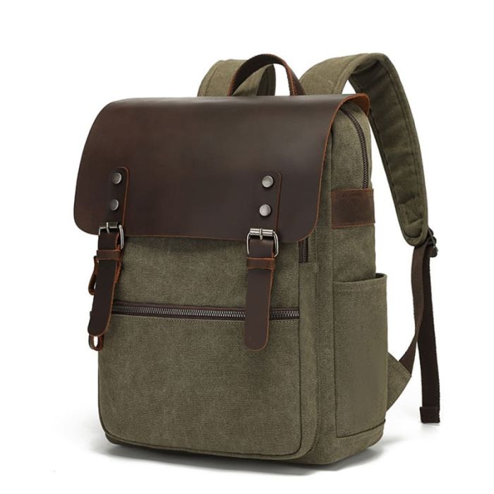 rucksack gewachstes canvas
