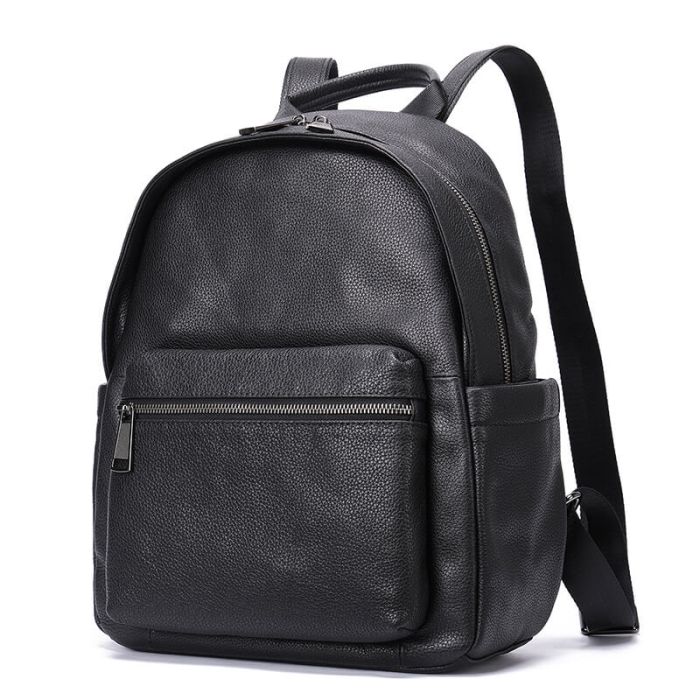 rucksack damen leder schwarz