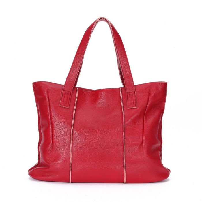 Damen Handtasche für den Alltag Tote Tasche Leder 