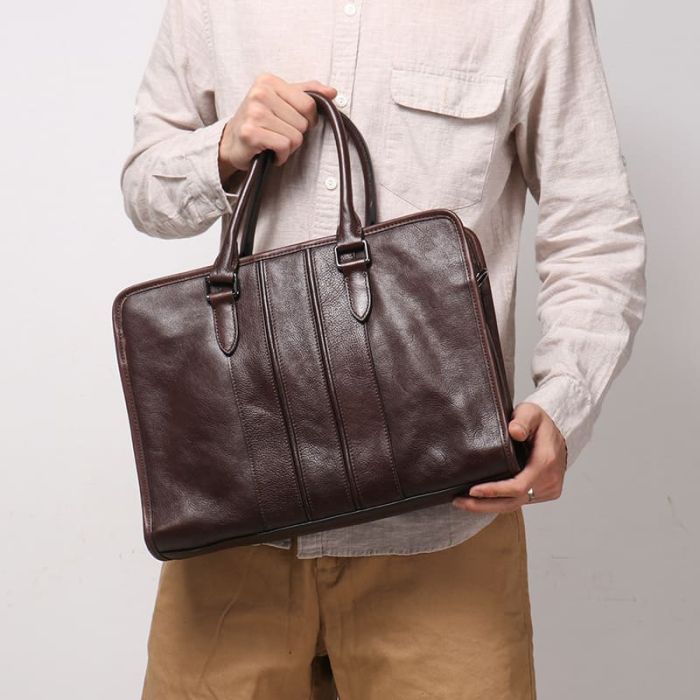 businesstasche herren leder