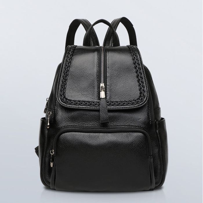 tagesrucksack leder