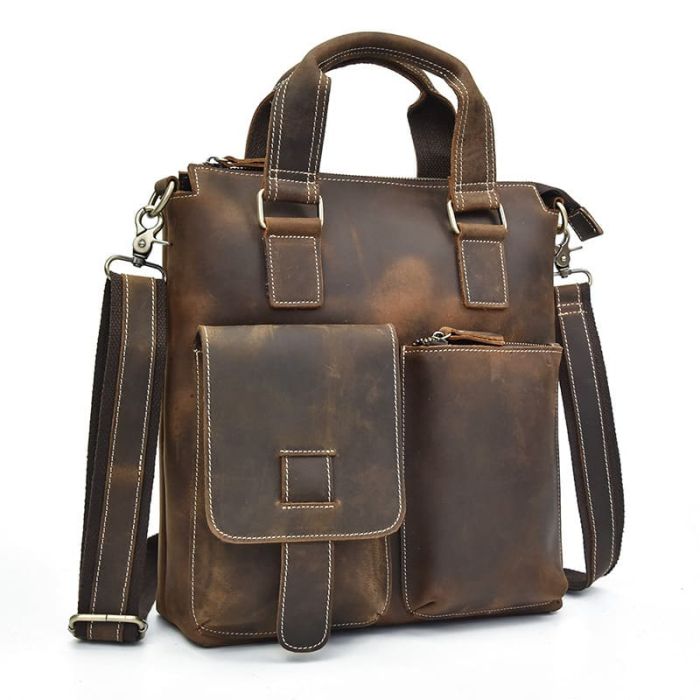 umhängetasche herren leder vintage