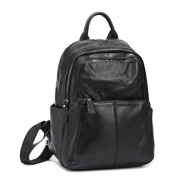 Damen Rucksack Vintage aus weichem Leder Alltag