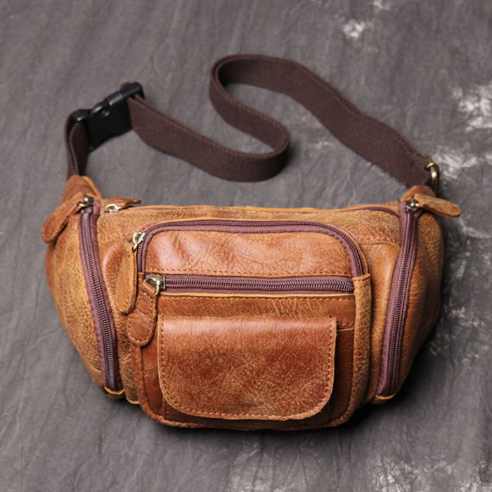 bauchtasche zum umhängen leder