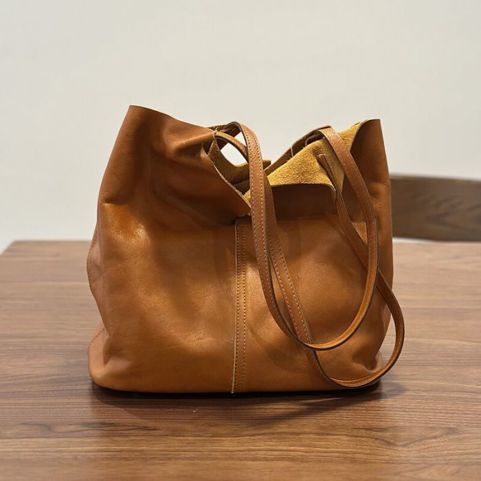 schultertasche mit innentasche