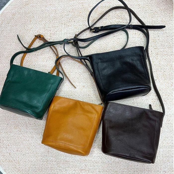 Handytasche Damen Leder zum Umhängen klein Umhängetasche