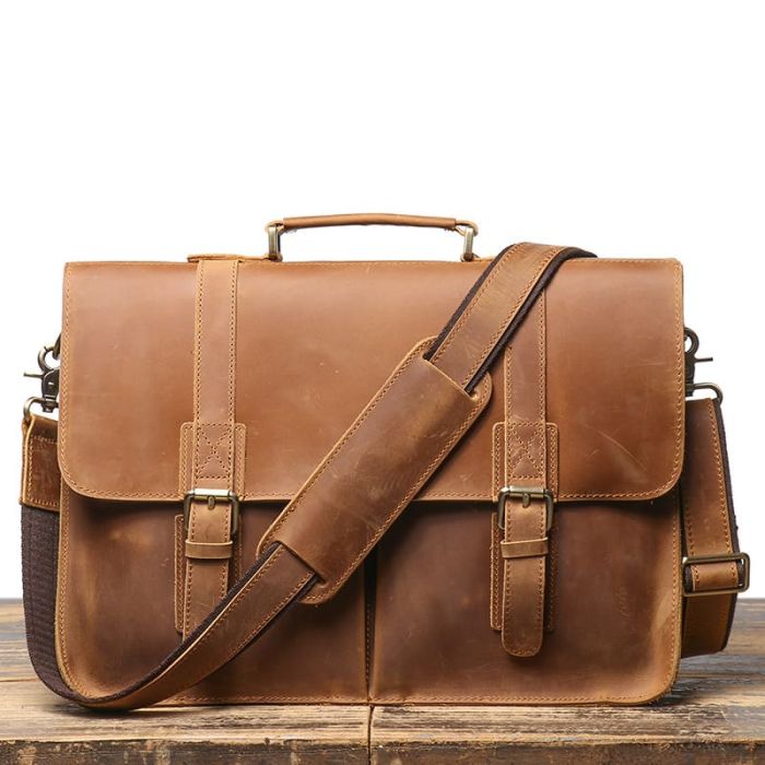 businesstasche herren leder